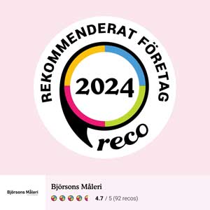 Rekommenderat företag 2024 Reco